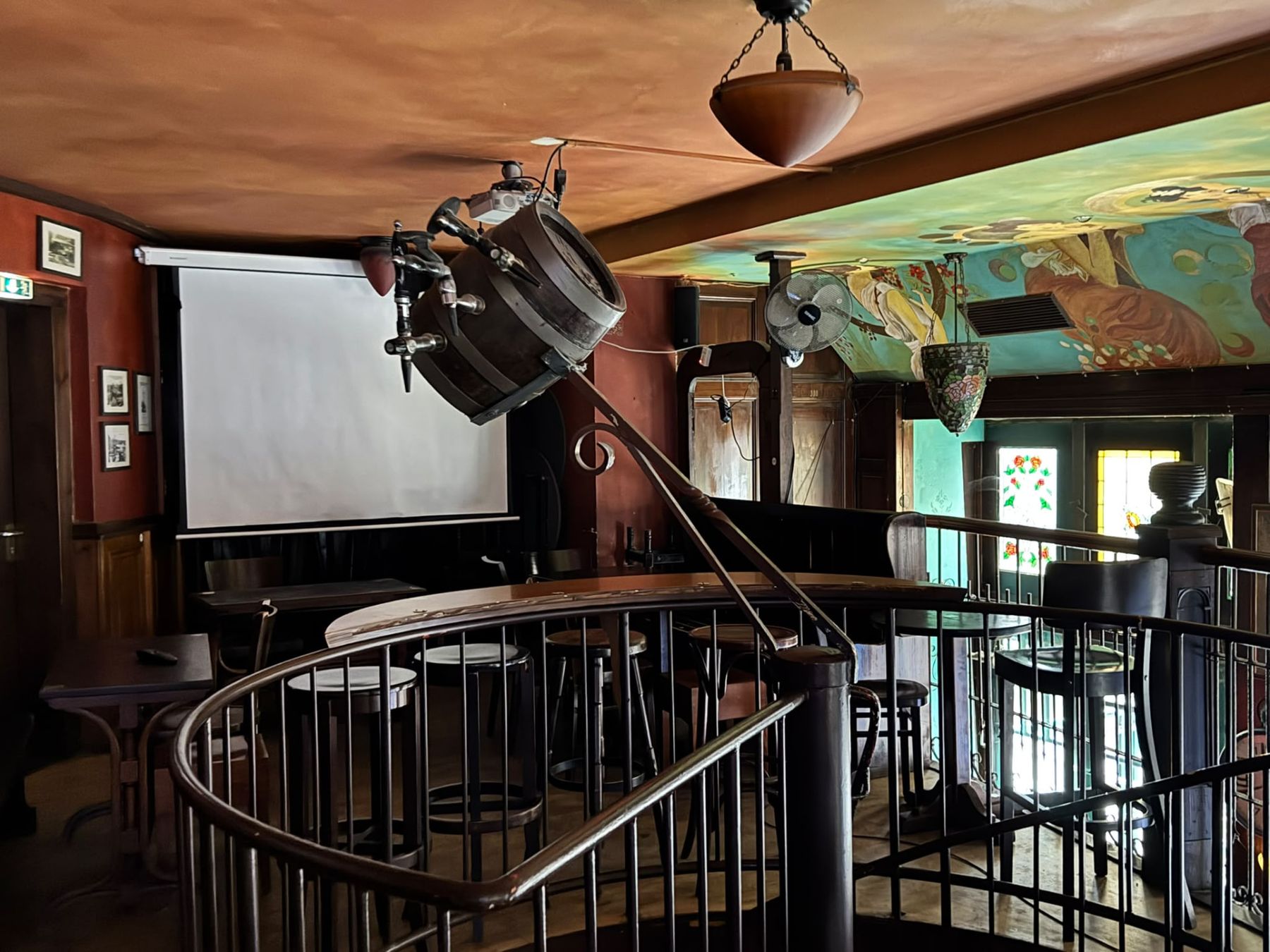 Upper gallery at Dublin Inn Hannover